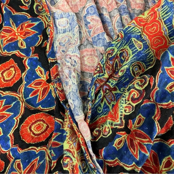 Free People Falling For You Floral Wrap Top Large - Picture 11 of 13